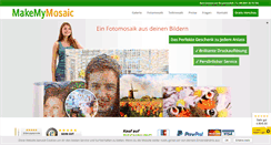 Desktop Screenshot of makemymosaic.de